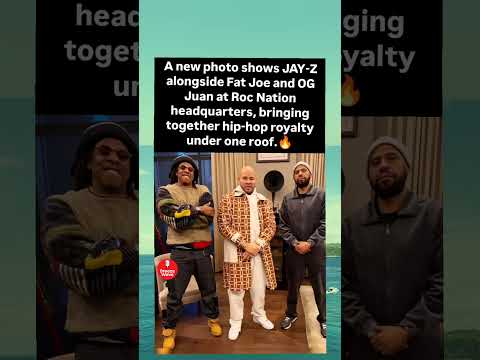 JAY-Z, Fat Joe & OG Juan Link Up at Roc Nation HQ #viral #JayZ #FatJoe #OGJuan #RocNation #shorts