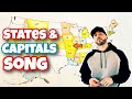 States & Capitals Song 🎵 | Memorizing the 50 US States and Capitals | Geography (FUNdamental RAPS)