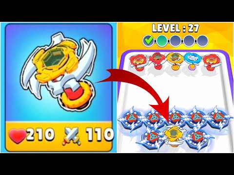 MAX LEVEL in Spinner Battle: Merge Master - Blade Game - YouTube