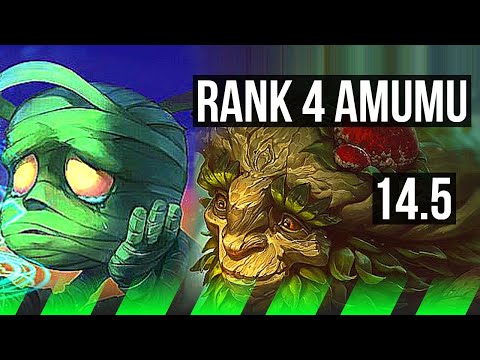 AMUMU vs IVERN (JNG) | Rank 4 Amumu, 4/4/16 | JP Challenger | 14.5