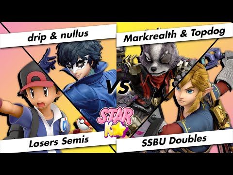 Star K.O. 2 Losers Semis - drip & nullus Vs. Markrealth & Topdog - SSBU Doubles