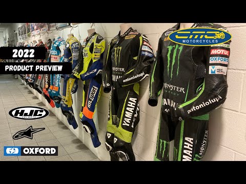 New 2022 motorcycle clothing and helmets from Oxford Products, Alpinestars and HJC Helmets