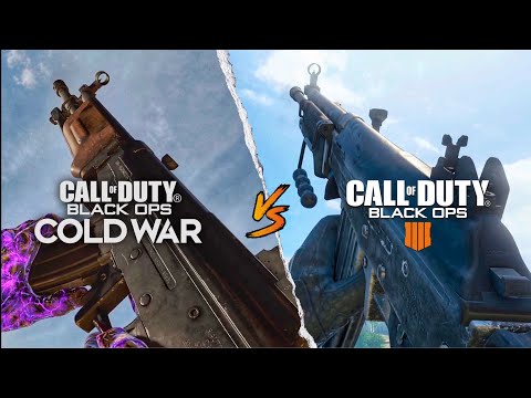 GRAV - Cold War vs Black Ops 4 Reload Animation & Sound Comparison