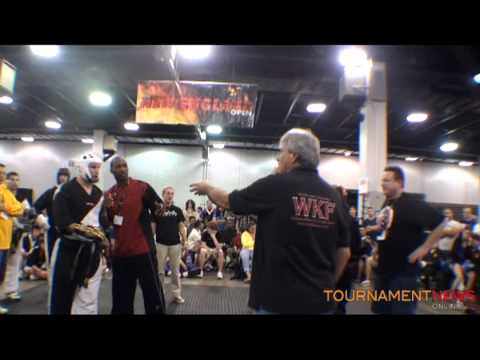 Ross Levine vs Chris Walker Round 2 Mens Team Fighting at New England Open 2011