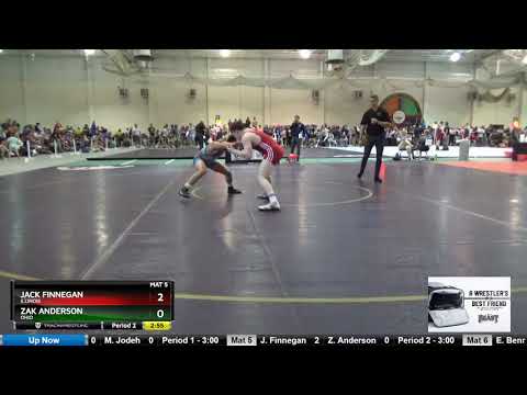 Junior Men 138 Jack Finnegan Illinois Vs Zak Anderson Ohio