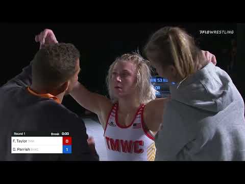 53 Kg Round 1 - Felicity Taylor, Titan Mercury Wrestling Club Vs Dominique Parrish, Sunkist Kids W