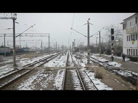 Cab view M800 Fetesti - Ramificatia Borcea