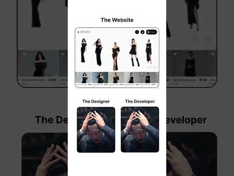 E-commerce Fashion Website Animation | Figma to Prototype #webdesign #uiuxdesign #uiuxshots