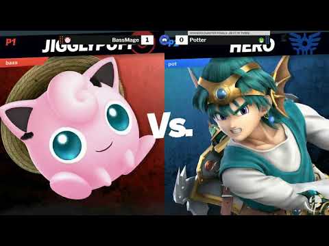 The Smash Lab 203 Winners Quarter Finals - BassMage (Jigglypuff) vs Potter (Hero)