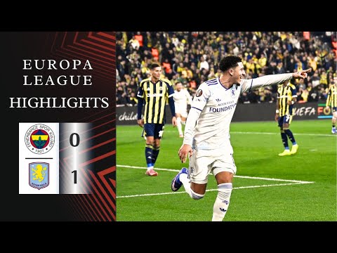Fenerbahce - Aston Villa | 0-1 | Highlights | Europa League 2025-26 | fenerbahce aston villa