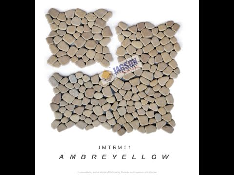 Natural stone ambre yellow, thickness: 10 mm