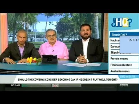 Highly Questionable 11/30/2017- Should The Cowboys Consider Benching Dak ?