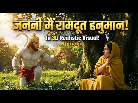 Janani Mein Ram Doot Hanuman Full Song | जननी मैं रामदूत हनुमान | 3D Reimagined Realistic Visuals