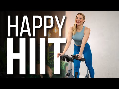 Happy Hiit Indoor Cycling Workout for Cardiovascular Endurance