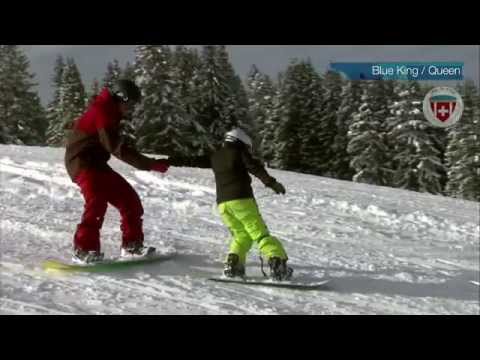 Swiss Ski School - Swiss Snow League - SNOWBOARD -  Blue King / Queen