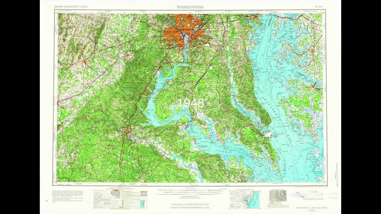USGS Historical Maps: Washington, D.C.