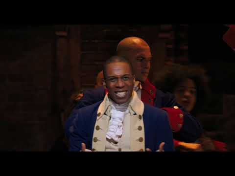 A Winter’s Ball Lyrics video by Leslie Odom Jr., Lin-Manuel Miranda & Original Broadway Cast of Hamilton