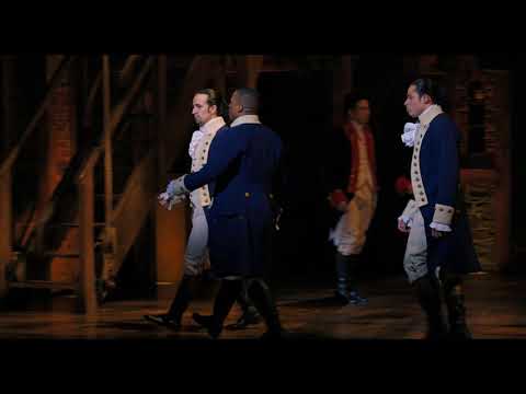 Leslie Odom Jr., Lin-Manuel Miranda & Original Broadway Cast performing song A Winter’s Ball