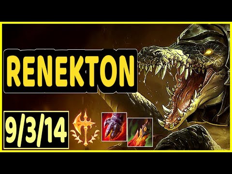 RENEKTON VS KLED - 9/3/14 KDA TOP GAMEPLAY CHALLENGER I