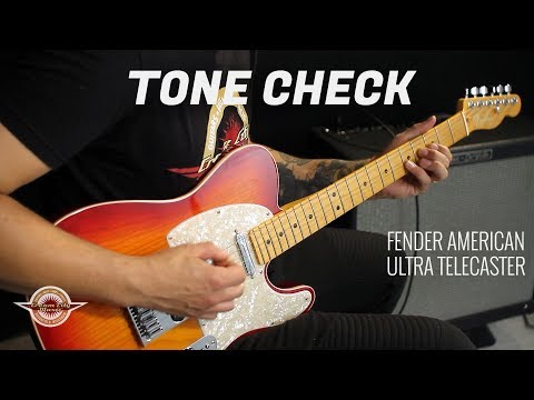 Fender American Ultra Telecaster Rosewood - Texas Tea image 13