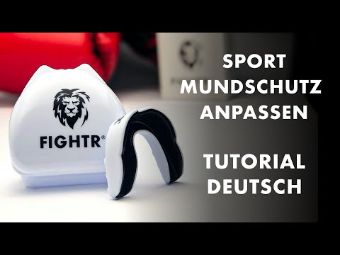 FIGHTR® Sport Mouthguard Fitting | Tutorial in German