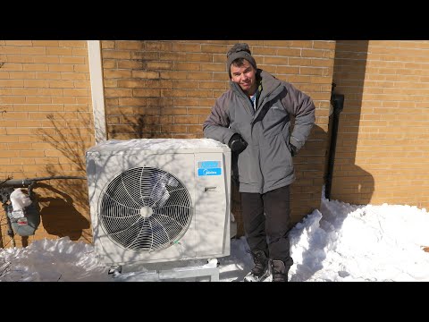 How efficient are our minisplit heat pumps in the winter
