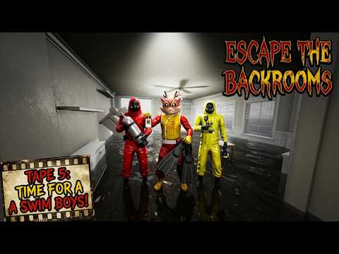 escaping the backrooms | Are you afraid of the water??
