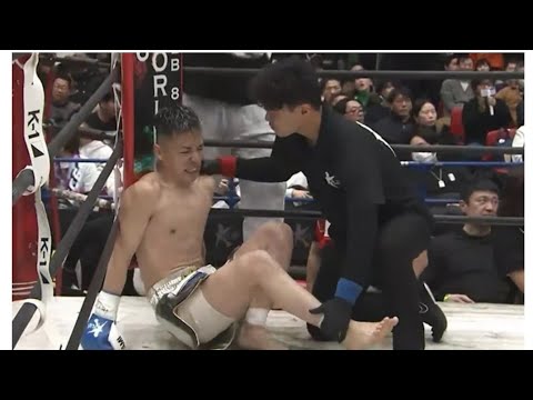 わずか2発で足を破壊 “変則的”カーフキックで衝撃KOに戦慄 「こういうのあるんだ…」識者も驚き