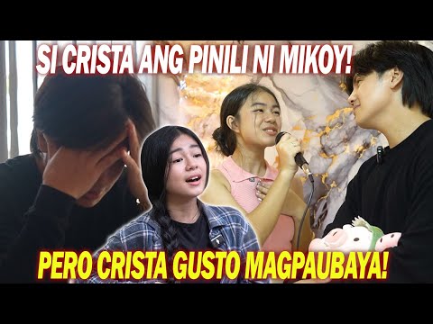 SI CRISTA ANG PINILI NI MIKOY! PERO CRISTA GUSTO MAGPAUBAYA! GRABE ANG VLOG NA ITO! CRISTA PART5
