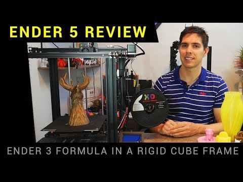 Creality Ender 5 3d Printer Review Upgrades Fixes And Initial Thoughts Printers Every Printer Reviewed