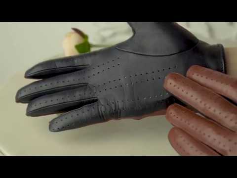 Real leather gloves by la1007