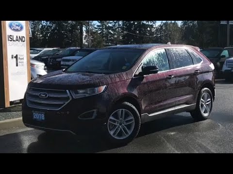 2018 Ford Edge SEL W/ Panoramic Moonroof, NAV, AWD  & Lorenzo Review| Island Ford