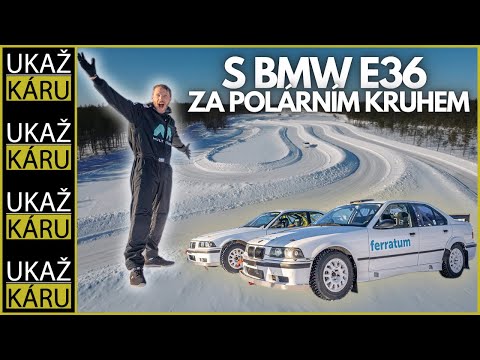 4K | PŘEKONÁ TOHLE NĚCO?? | DRIFTY V LAPONSKU | BMW E36 & TOYOTA GR YARIS