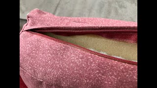 How to Fix Broken Zippers on Cushions and Pillows