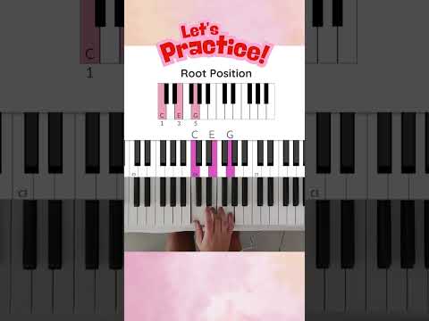 C Major Chord in 3 Positions | Piano Chord Inversions for Beginners (Part 9)