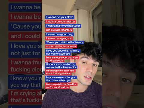 Let’s sing together I WANNA BE YOUR SLAVE by MANESKIN🖤