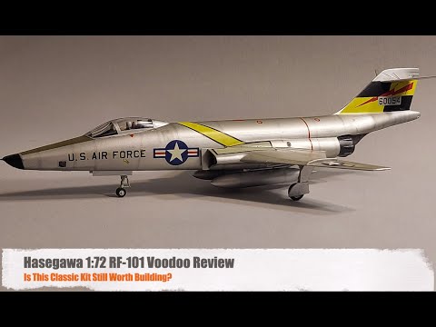 Hasegawa 1:72 RF-101 Voodoo Review - Classic Model Kit Review!