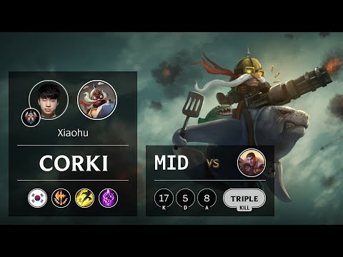 Corki Mid vs Jayce - KR Challenger Patch 9.24