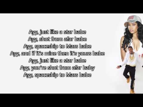 Fetty Wap - Like A Star ft.  Nicki Minaj (Official Lyrics Video)