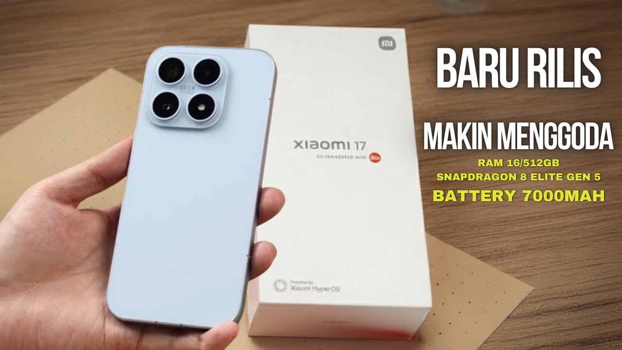 INI SIH SEMPURNA‼️XIAOMI 17 - GAK NYANGKA XIAOMI BIKIN HP SEBAGUS INI