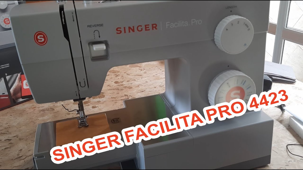 UNBOXING: SINGER Facilita Pro 4423 PERFEITA PARA INICIANTES!!!