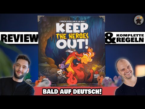 Unser Spiel des Jahres? | Review & Regeln Keep The Heroes Out | Meeple King