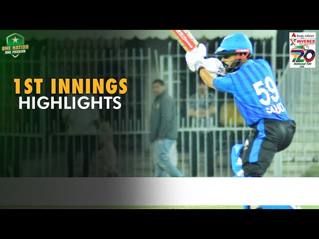 1st Innings Highlights | Karachi Whites vs Islamabad | Match 1 | National T20 Cup 2025 | PCB | MA2A