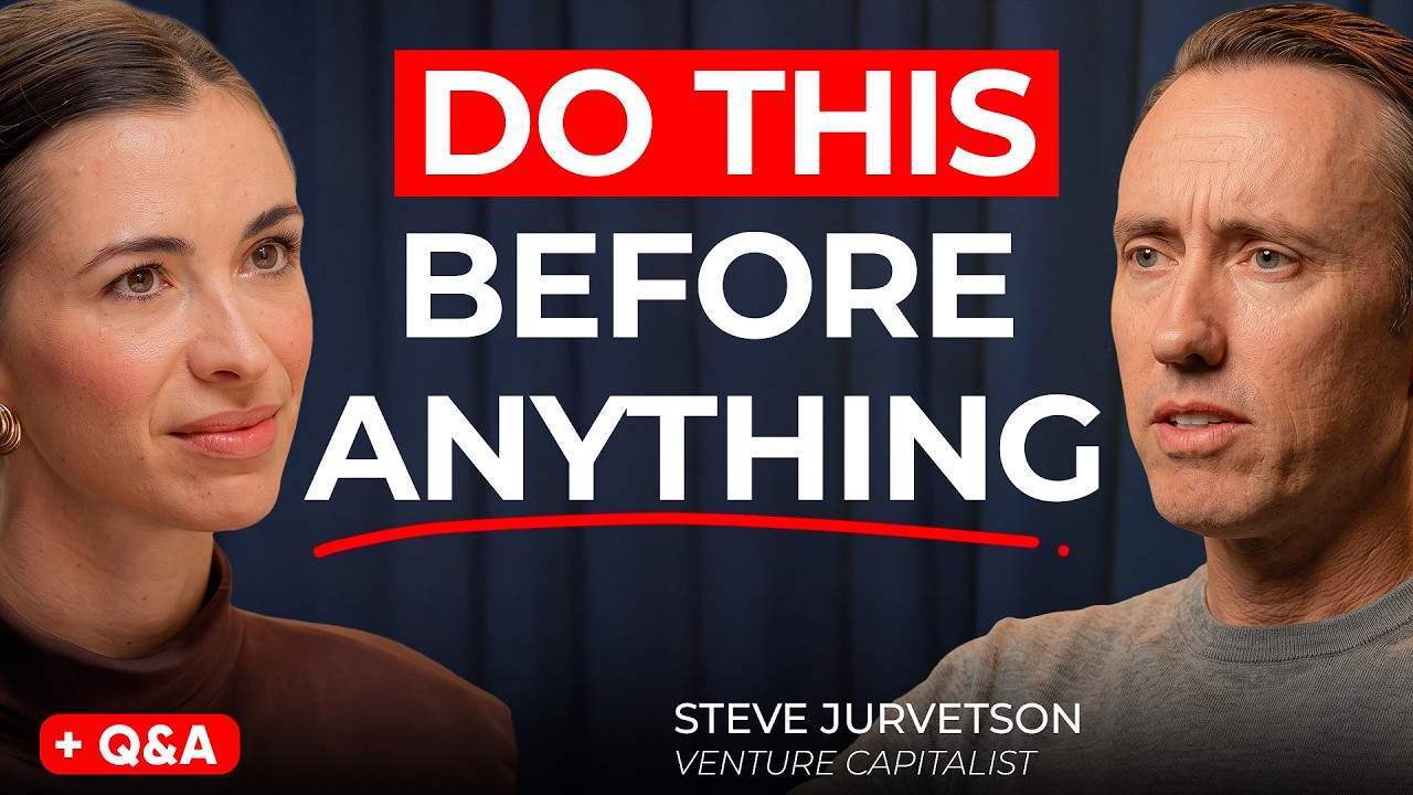 Steve Jurvetson, Early-stage venture investor · Former partner at Draper Fisher Jurvetson, interviewed by Marina Mogilko on the Silicon Valley Girl Podcast