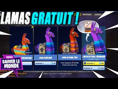 fortnite le lama - probleme lama butin de troll legendaire gratuit fortnite sauver le monde video soobshestvo  probleme lama butin de troll legendaire gratuit fortnite sauver le monde video soobshestvo - fortnite le lama