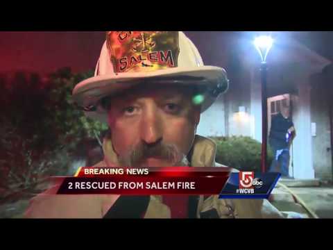 Two people rescued from fire in Salem senior housing complex