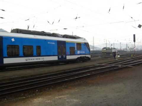 Odjezd vlaku Os 6808 - Ústí nad Labem-Západ