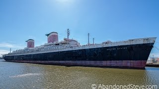Exploring Decaying SS United States Ocean liner Ship