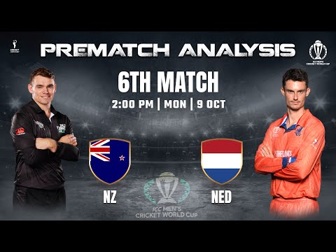 WC 2023: New Zealand vs Netherlands 6th Match PREDICTION | NZ vs NED Playing 11, Pitch Report