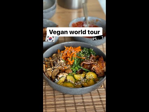 BIBIMBAP 🇰🇷 Vegan world tour pt. 1🗺🌱